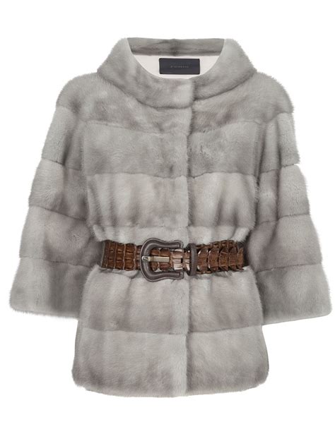 fendi jeans faux fur coat